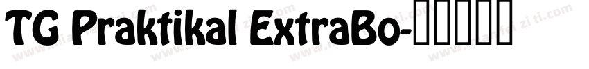 TG Praktikal ExtraBo字体转换